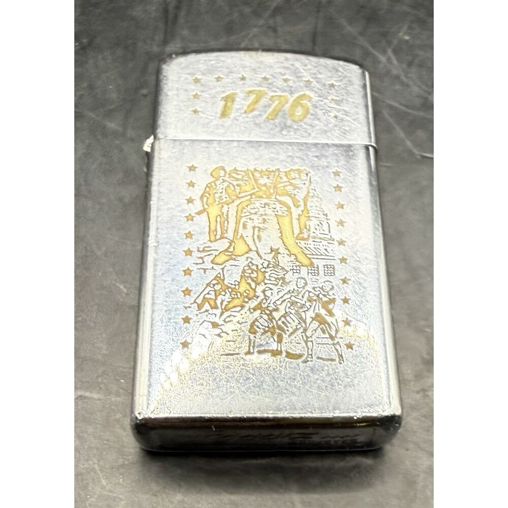 Vintage Zippo 1776 Bicentennial Lighter – Bradford PA Patriotic Collectible